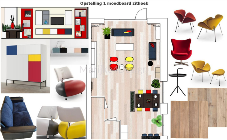 Polderhart Gouda, nieuwe woning, online ontwerp en moodboard.